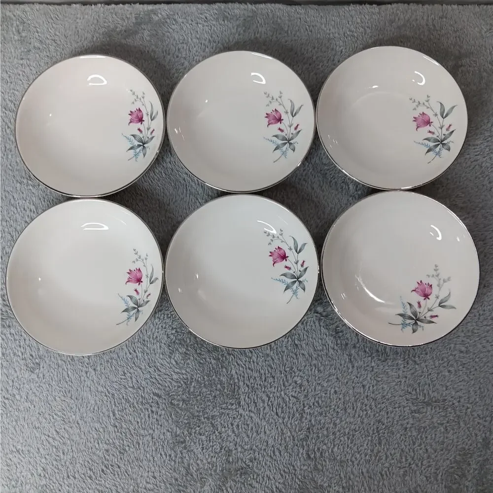 Set of 6 Royal Monarch Fern Valley 5 1/2